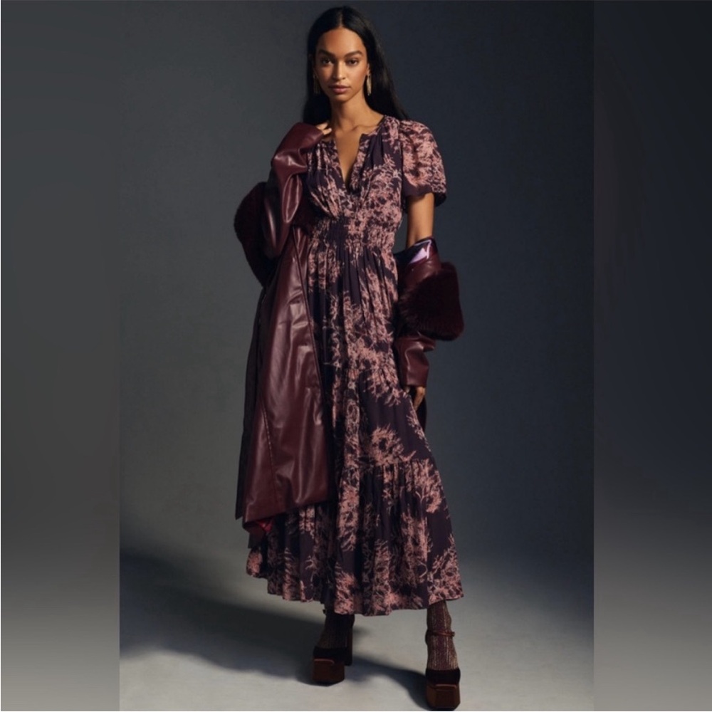 Anthropologie The Somerset Maxi Dress:
Chiffon Edition